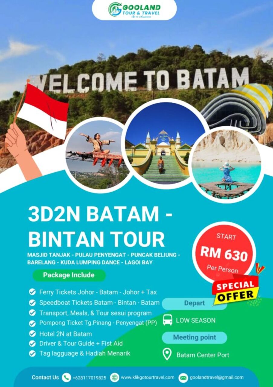 3 days batam bintan tour promo
