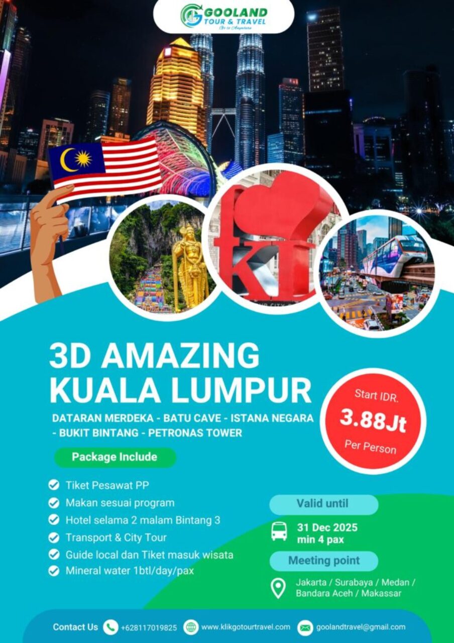 3 hari 2 malam malaysia tour