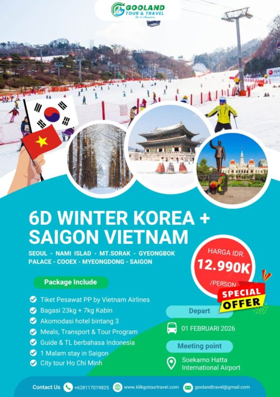 winter korea 6 hari dan vietnam
